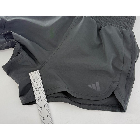 Adidas AEROREADY Women's Size XS Running Shorts Black Elastic Waist Gym - Picture 7 of 9